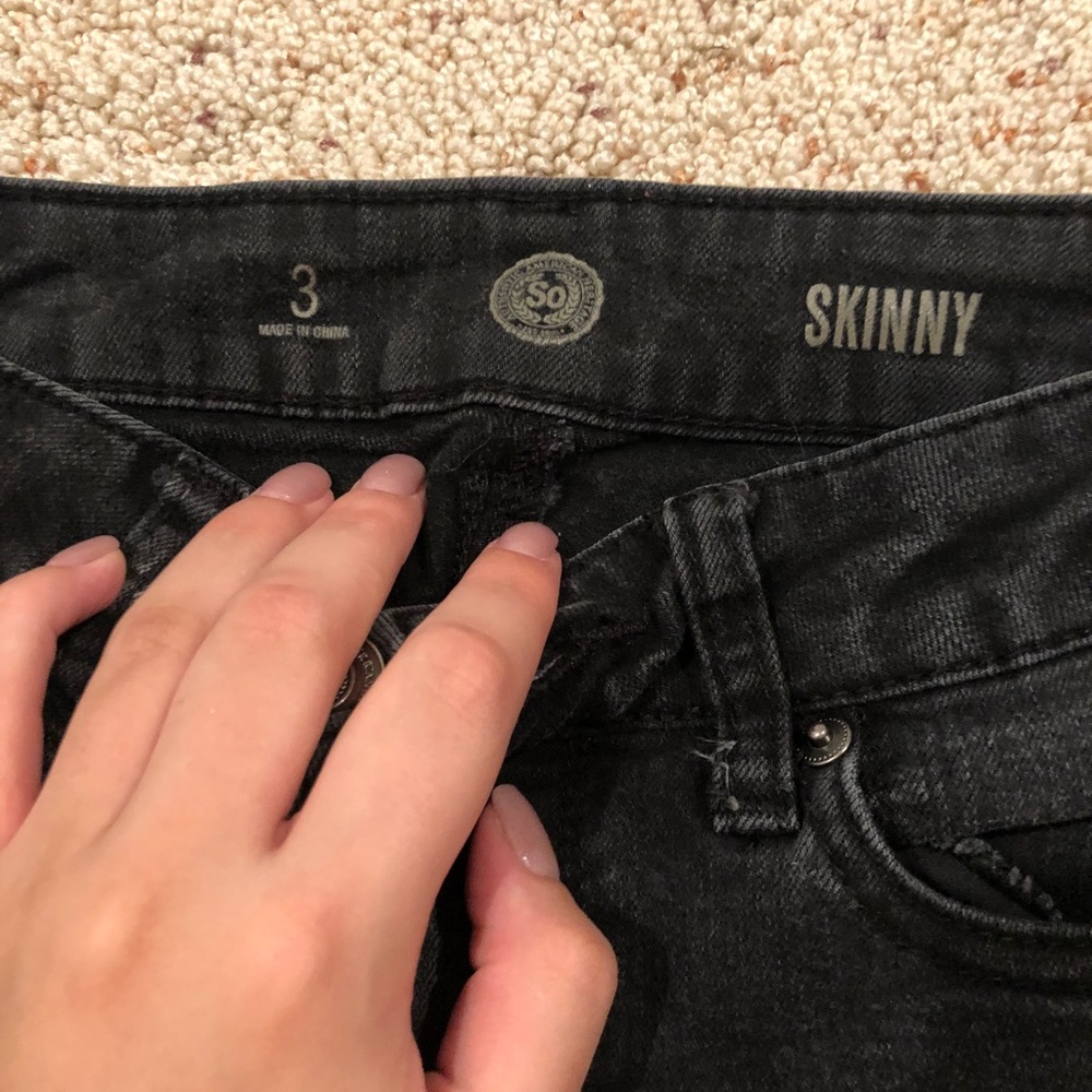 Black Skinny jeans from Kohl’s.